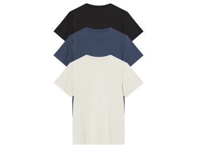 esmara 3 Kinder T-shirts (Zwart/blauw/wit, 158/164)