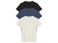 esmara 3 Kinder T-shirts (Zwart/blauw/wit, 158/164)
