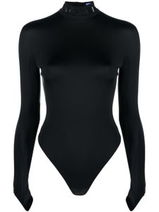 Mugler body à col montant - Noir