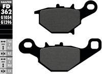 GALFER remblokken "fd362" brake pad fd362 g1054 organic standard