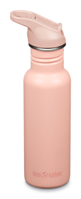 Klean Kanteen Classic Narrow Flip/Sportdop - 532 ml - Peach Parfait