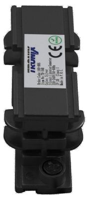 Interne koppeling voor een spanningsrail zwart 169-040