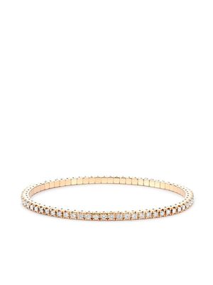 Pragnell bracelet en or rose 18ct orné de diamants
