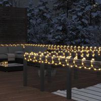 VidaXL Lichtslinger met 240 led's warmwit 10 m pvc