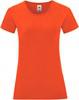 Fruit Of The Loom F131 Ladies´ Iconic T - Flame - XS