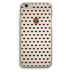 Hartjes: iPhone 6 / 6S Transparant Hoesje