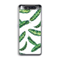 Lange bladeren: Samsung Galaxy A80 Transparant Hoesje