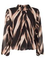 Top Blouson Diane Zwart