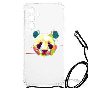 Samsung Galaxy A55 Stevig Bumper Hoesje Panda Color