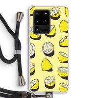 When Life Gives You Lemons...: Samsung Galaxy S20 Ultra Transparant Hoesje met koord