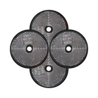 Benson Reflector - 2x - wit - schroefbevestiging - 60 mm - rond