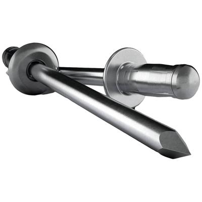 Gesipa 1433502 Popnagel (Ø x l) 5 mm x 10 mm Staal Aluminium Aluminium Blindniet Al/St 5x10mm Standard KS 4,5-6,0mm 500 stuk(s)