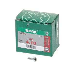 Spax bolkop t20 4,0x16(200)