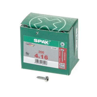 Spax bolkop t20 4,0x16(200)