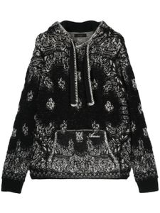 AMIRI sweat Bandana à capuche - Noir