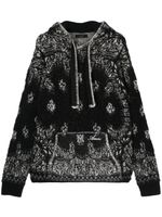 AMIRI sweat Bandana à capuche - Noir