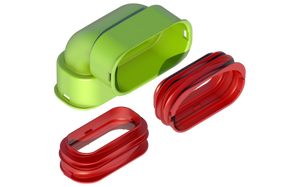 Air Excellent AE35sc Bocht 90° verticaal set