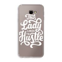 Hustle Lady: Samsung Galaxy J4 Plus Transparant Hoesje