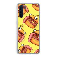 Hamburger: Oppo A91 Transparant Hoesje