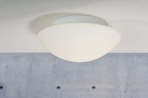 Nordlux Ufo Maxi 25626001 Plafondlamp voor badkamer 80 W Wit