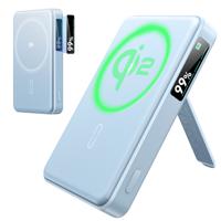 Qi2 MagSlim Kickstand Power Bank (10K) Blue