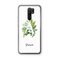 Green Brush: Xiaomi Redmi 9 Transparant Hoesje