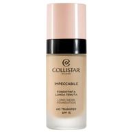 Collistar Long Wear Foundation Impeccable 2G Beige Dorato 30ml Collistar Long Wear Foundation Impeccable 2G Beige Dorato 30ml