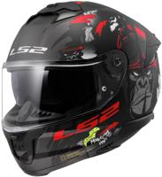 LS2 Helmet ff808 st.ii an.monk.xs bl./red matt