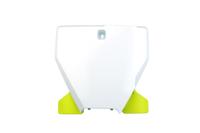 UFO PLAST startnummerbord start number plate ufo husqvarna white