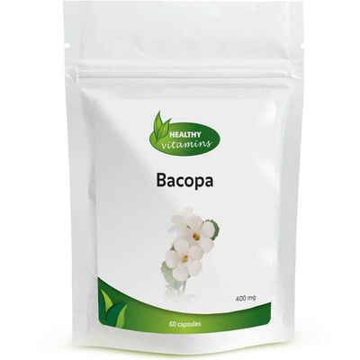 Bacopa | 60 capsules | 400 mg | Vitaminesperpost.nl
