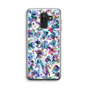 Hibiscus Flowers: Samsung Galaxy J8 (2018) Transparant Hoesje