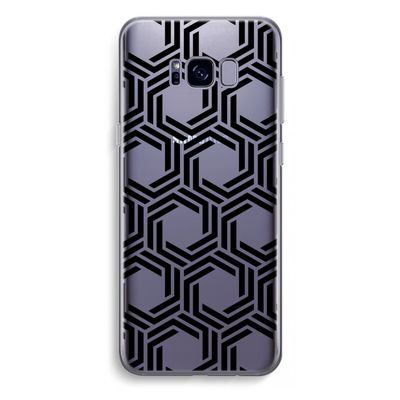 Geometrisch patroon: Samsung Galaxy S8 Plus Transparant Hoesje