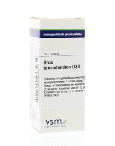 VSM Rhus toxicodendron D30 (10 gr)