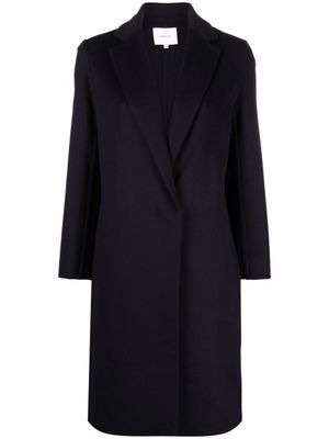 Vince manteau à simple boutonnage - Bleu