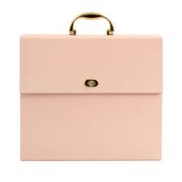 We R Makers • accordion paper storage 12x12" pink