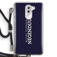 Blijve plakken in Negenduust: Honor 6X Transparant Hoesje met koord