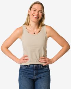 HEMA Damessinglet Carry Zand (zand)