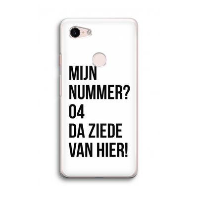 Da ziede van hier: Google Pixel 3 Transparant Hoesje