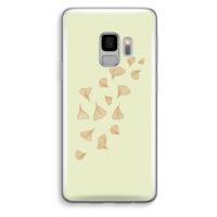 Falling Leaves: Samsung Galaxy S9 Transparant Hoesje