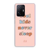 Cool Kids Never Sleep: Xiaomi 11T Pro Transparant Hoesje
