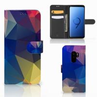 Samsung Galaxy S9 Plus | Book Case | Polygon Dark