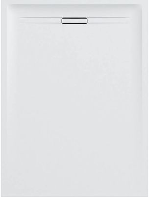 Geberit Sestra Douchevloer 90x120 cm Wit/Leisteen