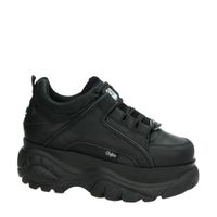 Buffalo leren Chunky Dad sneakers zwart - thumbnail