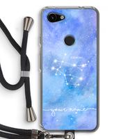 Sterrenbeeld - Licht: Pixel 3a Transparant Hoesje met koord