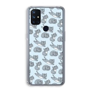 Poezen: OnePlus Nord N10 5G Transparant Hoesje