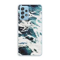 Golven: Samsung Galaxy A73 Transparant Hoesje Golven: Samsung Galaxy A73 Transparant Hoesje