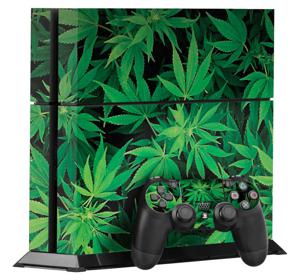 PS4 sticker wiet