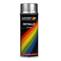 Motip spuitbus 400ml metallic-zilver