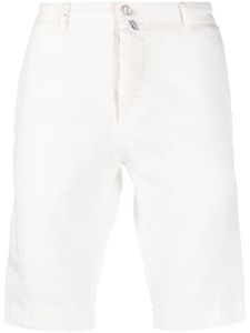 Kiton short chino à design bicolore - Blanc