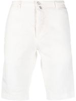 Kiton short chino à design bicolore - Blanc